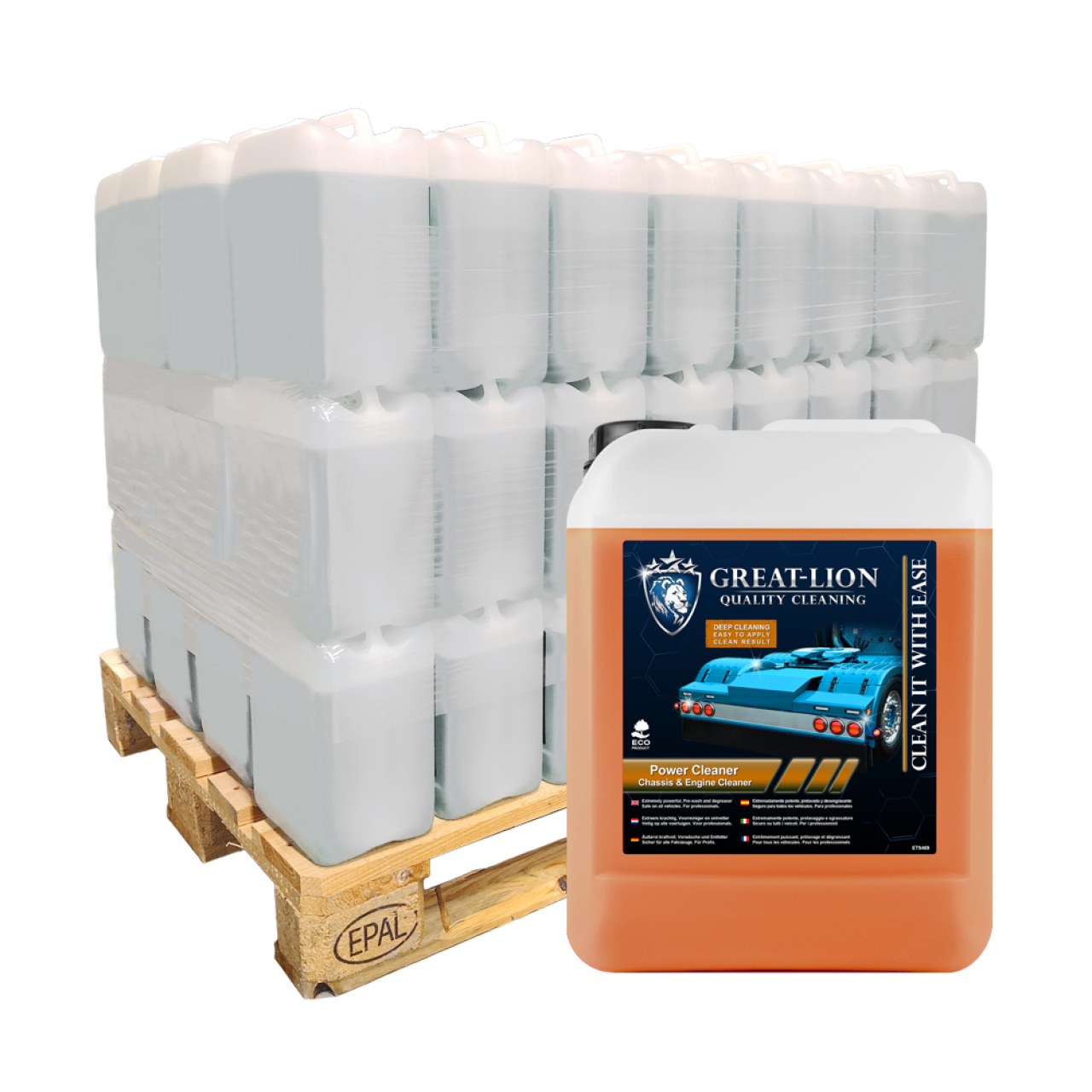 Preview: Great-Lion Power Cleaner - Fahrgestell & Motorreiniger 5L