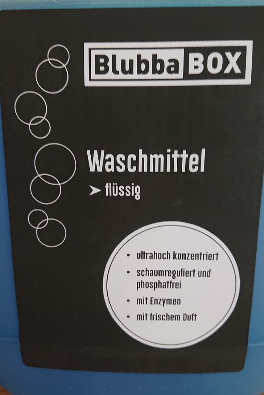 Preview: BlubbaBOX Microfaserwaschmittel flüssig 5L Kanister mit Abfüllhahn