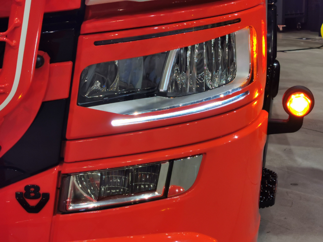 Scania Scheinwerferblenden Solarguard