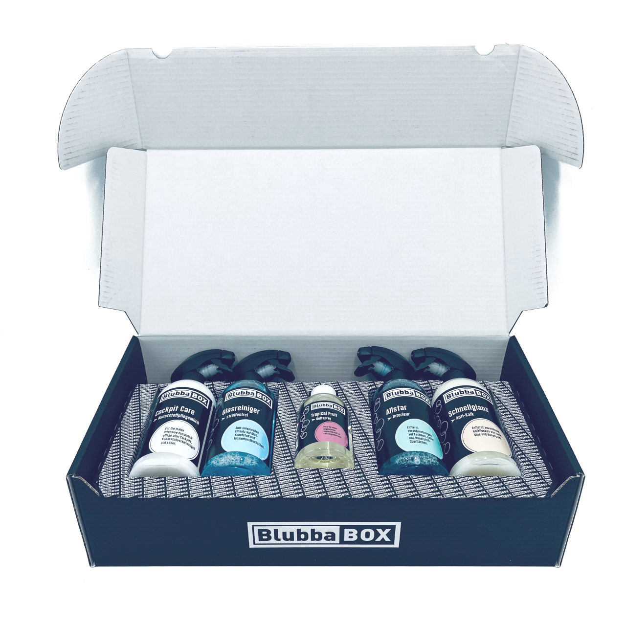 BlubbaBOX - Professionelle Autopflege BOX - InnenBOX