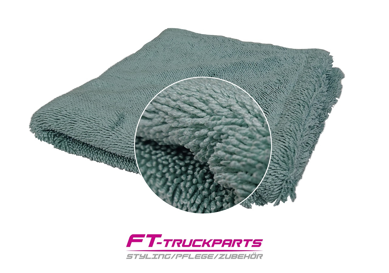 Polished Trockentuch 40x40cm 1300GSM double twist