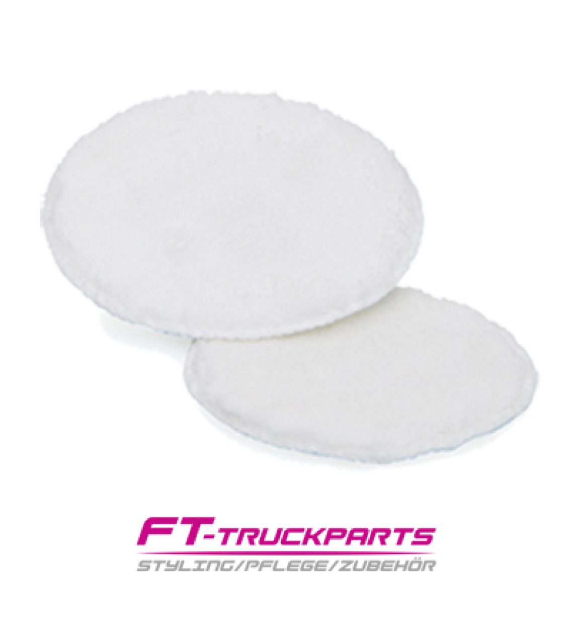 4er Set Microfaser Polierpad - 75mm