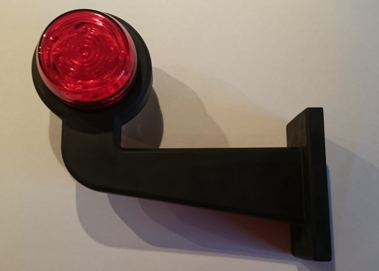 LED Umrißleuchte lang 90° links